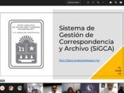 Congreso | Capacitan a personal del Congreso sobre uso del sistema de gestión de correspondencia y archivo