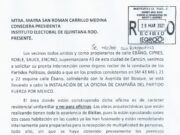 Exigen vecinos quitar oficinas de Fuerza México de la Sm 43