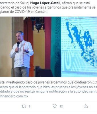 Escándalo en Argentina por Covid importado: critican falta de cifras del Estado
