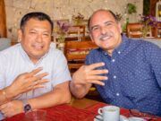 Se dejan ver juntos Marciano Dzul y Jorge Portilla