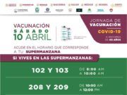 Consulta la ubicación de módulos de vacunación contra Covid-19