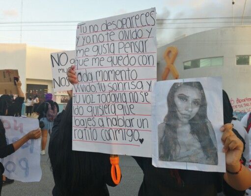 Suma Cancún otra jornada de protestas contra desapariciones de mujeres