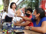 Distrito 1 | Propone Estefanía Mercado apoyar a los pequeños y medianos empresarios, en arranque de campaña