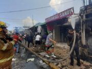 IM | Se unieron ciudadanía y gobierno para sofocar incendio en isla mujeres