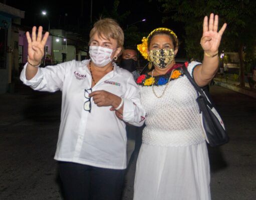 Solidaridad | Propone Laura Beristain la construcción de un Parque Lineal a vecinos de Villas del Sol