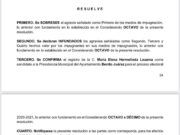 Infundada impugnación de Marybel Villegas contra candidatura de Mara Lezama