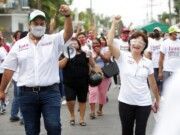 Cozumel | «Unidos somos la esperanza del verdadero cambio», Juanita Marrufo y Juan Carrillo