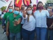 Refrenda Yensunni Martínez su compromiso con la capital