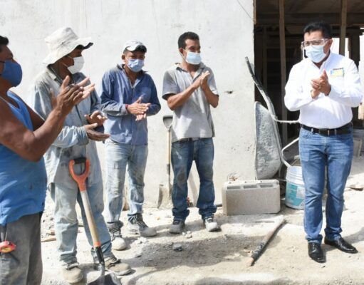 BJ| Dan respaldo albañiles y taxistas a Chucho Pool
