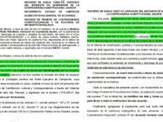Aclara Estado que sí fue atendido jurídicamente conflicto limítrofe