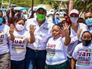 D01| Vecinos de Puerto Maya llaman a votar por Juan Carrillo y la 4T