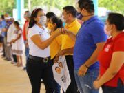 FCP | Solicitan a Paoly Perera apoyos económicos productores de hortalizas de Tixcacal Guardia