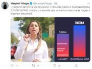 Insiste Marybel Villegas con la consulta de Aguakan