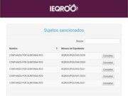 Sanciona Ieqroo a Confianza por QRoo