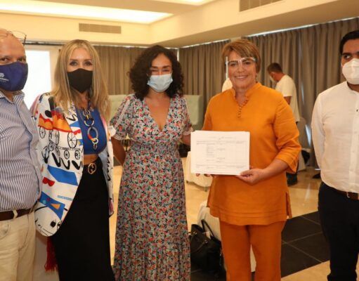 Solidaridad | Plantea Laura Beristain sólido programa de gobierno a los empresarios de Solidaridad