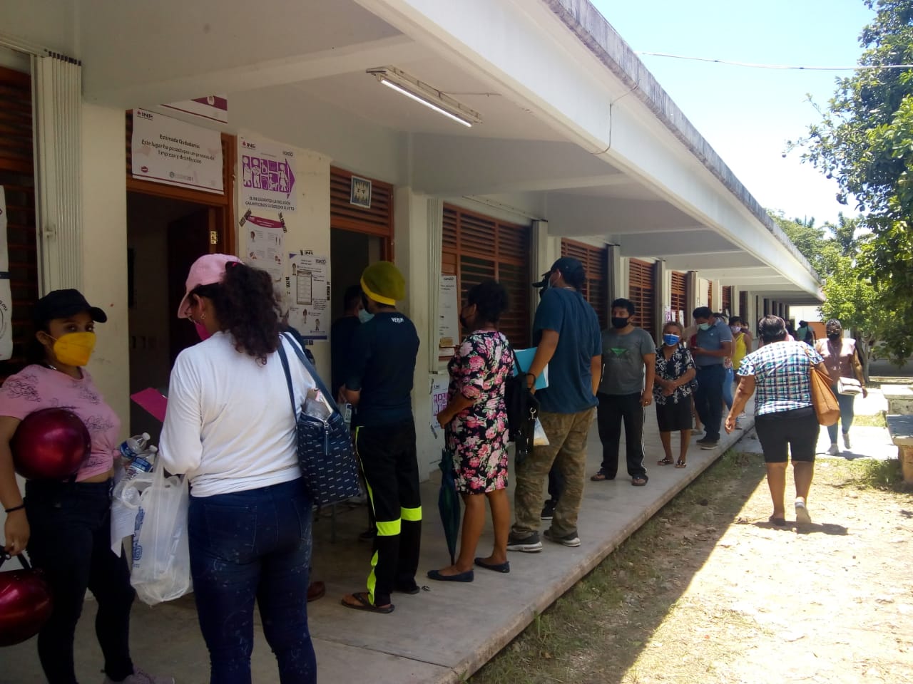 2021-06-06 Elecciones Chetumal 1 jornada electoral quintana roo