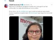 Solidaridad | “Nada está definido aún”, dijo Citlalli Hernández, Secretaria general de Morena