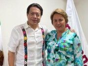 Se suma Mario Delgado a cruzada de Laura Beristain
