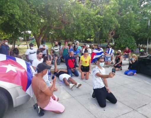Por segunda vez, en Cancún se unen a protestas en Cuba
