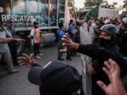 Acusan a manifestantes de ataque a las vías de comunicación