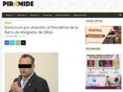 Nota aclaratoria | Se declara inocente presidente de Barra de Abogados