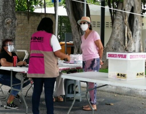 Consulta en Q. Roo: 97% aprueba, pero sólo participó 1.4% del padrón Consulta Quintana Roo padrón