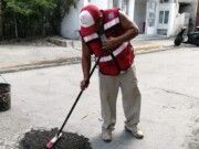 IM | Avanza programa emergente de bacheo en Isla Mujeres