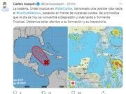 Toma Onda Tropical en Mar Caribe posible ruta hacia el Golfo de México Onda Tropical