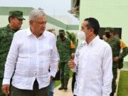 Visita AMLO a Q. Roo para supervisar obras del Tren Maya