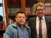 Se muestra Marciano Dzul cercano a Ricardo Monreal