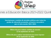 Anuncia Secretaría de Educación fechas para ciclo escolar 2021-2022