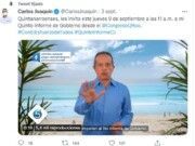 Pájaros en el Alambre | Austeridad en informe de Carlos Joaquín el 9 de septiembre