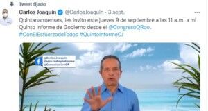 Pájaros en el Alambre | Austeridad en informe de Carlos Joaquín el 9 de septiembre