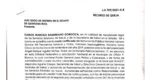 Interpone Sesa recurso de revisión a demanda de amparo para vacunar a menor