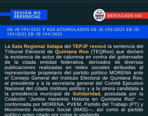 Resuelve Xalapa que no hubo calumnia contra Carlos Joaquín