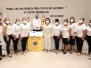 PM | Atestigua Blanca Merari instalación de mesa directiva del primer Club de Leones en el municipio
