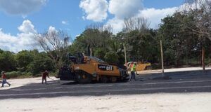 Jaguar Negro | En sus terrenos, primeras obras de Chepe, “El mago de Bacalar” Bacalar