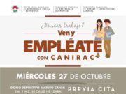 Invita gobierno municipal al programa Ven y empléate con Canirac