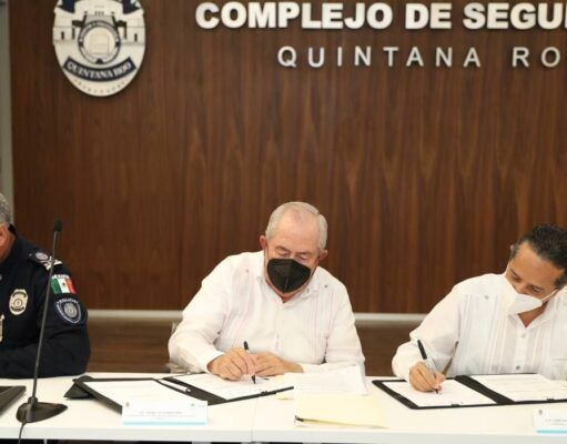 Firma QRoo convenio con Secretariado Ejecutivo del Sistema Nacional de Seguridad Pública