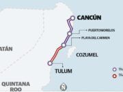 Arrancan trabajos en la carretera Cancún-Tulum del Tren Maya