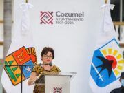 Se compromete Juanita Alonso a redoblar esfuerzos para consolidar el cambio en Cozumel