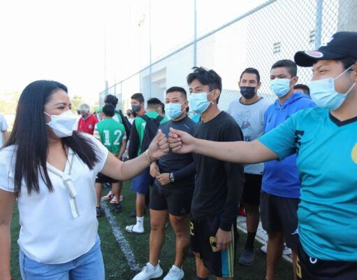 Puerto Morelos | Inaugura Blanca Merari «Encuentro Nacional Deportivo Indígena 2021»