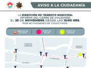 Anuncia Tránsito de Cancún cierre de calles por Día Naranja