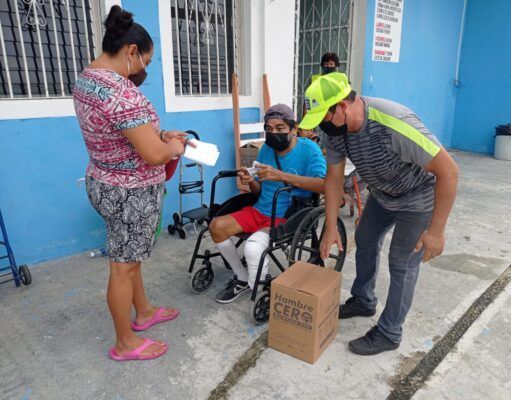 Continúa programa «Hambre Cero Quintana Roo» en Cancún y OPB