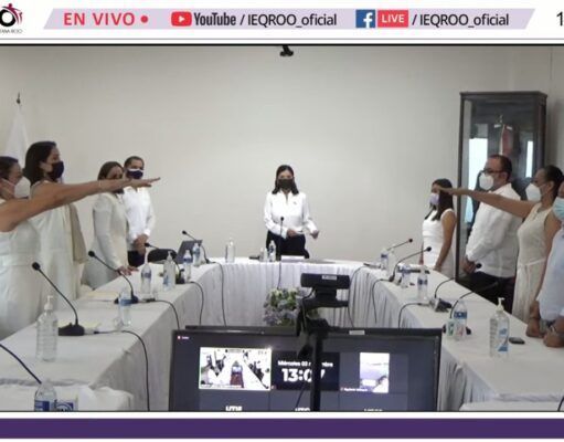 Toman protesta las nuevas consejeras electorales del Ieqroo