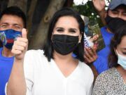 Juntos avanzamos para garantizar la seguridad de las familias” Mayuli Martínez