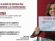 Respalda Morena a candidata en Q. Roo ante ataque opositores