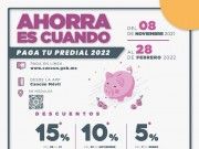 BJ | Continúa jornada de descuentos en pago de predial 2022