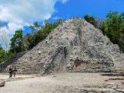 Retiran ejidatarios lonas de trabajos de rehabilitación en Cobá