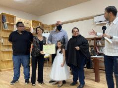 Premió Vértice a ganadores del concurso de cuento Rafael del Pozo y Alcalá
